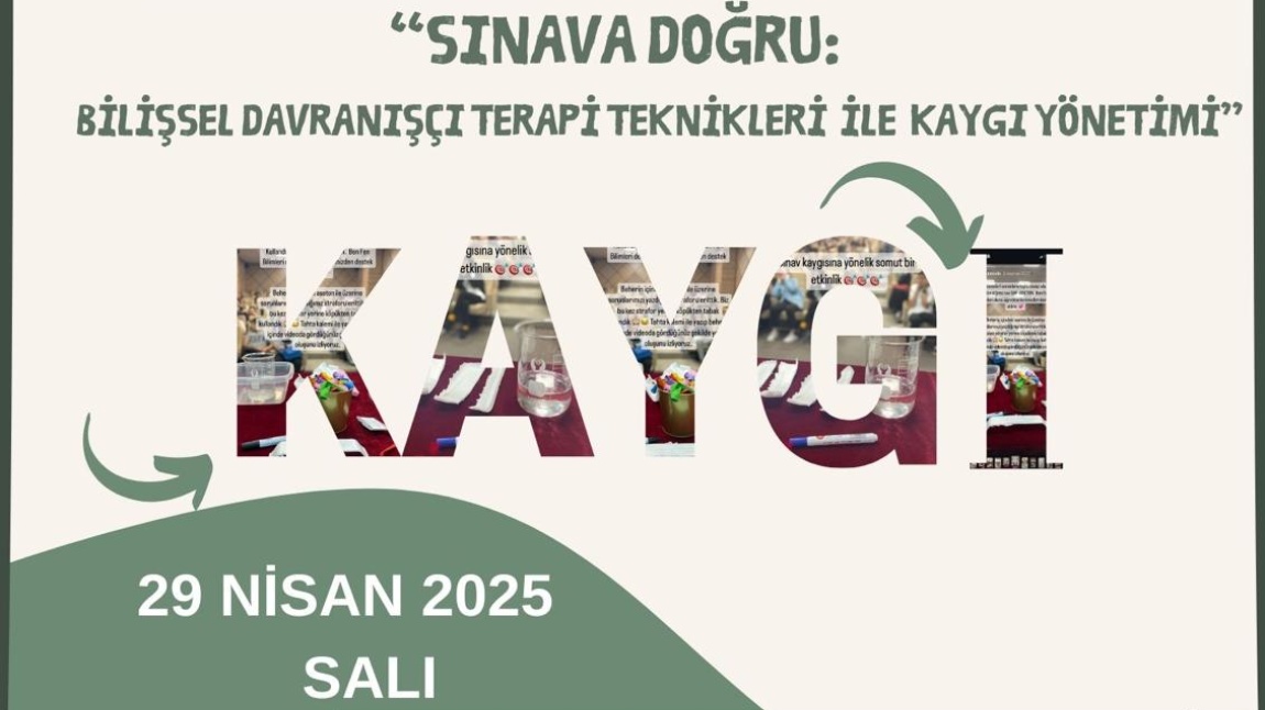 BİLİŞSEL DAVRANIŞÇI TERAPİ TEKNİKLERİ İLE KAYGI YÖNETİMİ